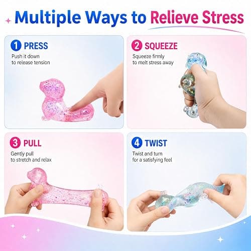 YIYUTOY 2Pcs Dachshund Squishy, Sensory Fidget Toys for Stress Relief | Weiner Dog Squishy for Kid and Adult, Soft Slow Rising Sausage Dog Squeeze Toy, Classroom Prizes Party Favors Gift(Blue+Pink) thumbnail 4