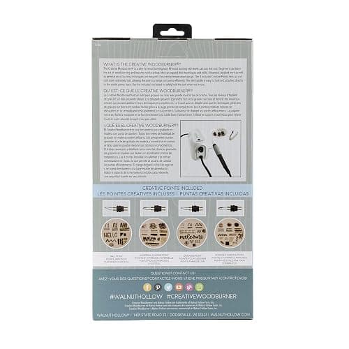 Walnut Hollow Creative Woodburner Wire Tool with Adjustable Temperature, 4 Points (Tips), Wood Burning Kit - Woodburner thumbnail 13