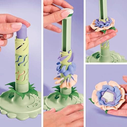 Play-Doh Blooms Meadow Flower Bouquet Making Kit | Floral Crafts for Adults & Teens, DIY Relaxing Home Décor Set thumbnail 4
