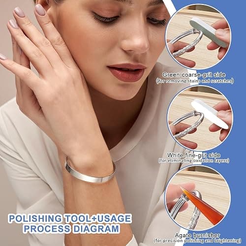 Jewelers Tools Set 27Pcs Ring Making Kit Includes Jewelers Saw with 144 Saw Blades, Bench Pin Clamp, Wooden Ring Clamp, Rings Sizer Measuring Tool, Rubber Hammer, Diamond Needle Files, Jewelry Pliers thumbnail 6