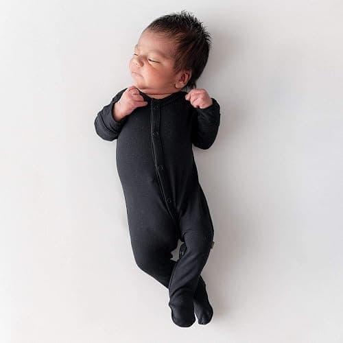 KYTE BABY Unisex Footie, Rayon Made From Bamboo, Snap Closure,0-24 Months thumbnail 3
