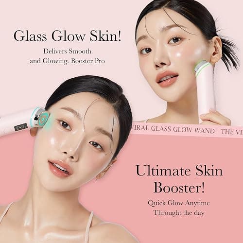 medicube Age-R Booster Pro Pink | 6-IN-1 Real Glass Glow Beauty Massager | Looking Glass Skin | Korean Skin Care thumbnail 3