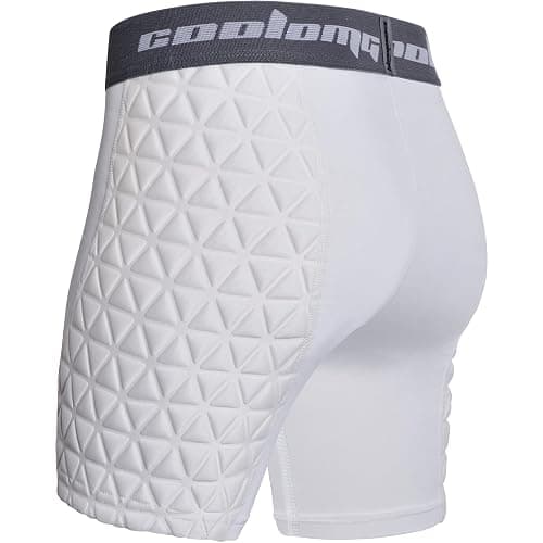 COOLOMG Youth Girls Softball Sliding Shorts Padded Compression Sliders for Baseball Football Lacrosse Cricket thumbnail 4