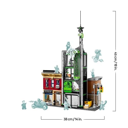 LEGO ǀ Marvel Spider-Man vs. Oscorp - Interactive Toy with a Motorbike, 8 Minifigures incl. Miles Morales & Green Goblin - Collectible Super Hero Gift for 10+ Year Old Boys & Fans - 76324 thumbnail 3