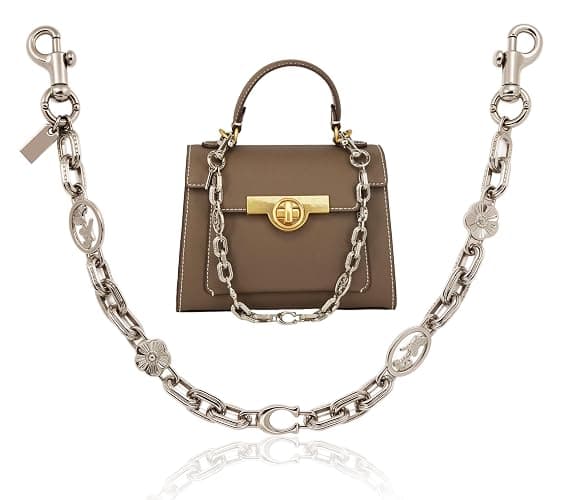 QHSOZ Bag Chain Charm for Handbag, Purse Charms Wallet Chain Charm &Jeans Chain, Vintage Bag Strap Chain Extender thumbnail 5