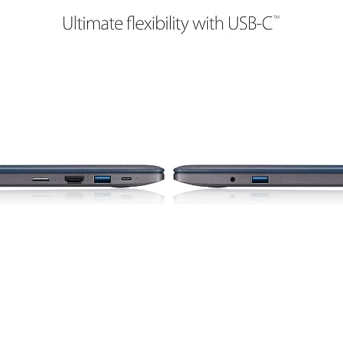 ASUS VivoBook L203MA Ultra-Thin Laptop, Intel Celeron N4000 Processor, 4GB LPDDR4, 64GB eMMC, 11.6” HD, USB-C, Windows 10 in S Mode (Switchable to Pro), L203MA-DS04, One Year of Microsoft Office 365 thumbnail 5
