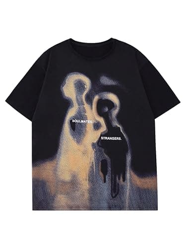 SOLY HUX Men's Oversized Graphic Tees Crew Neck Short Sleeve Vintage Streetwear T Shirt Tops - Image 1