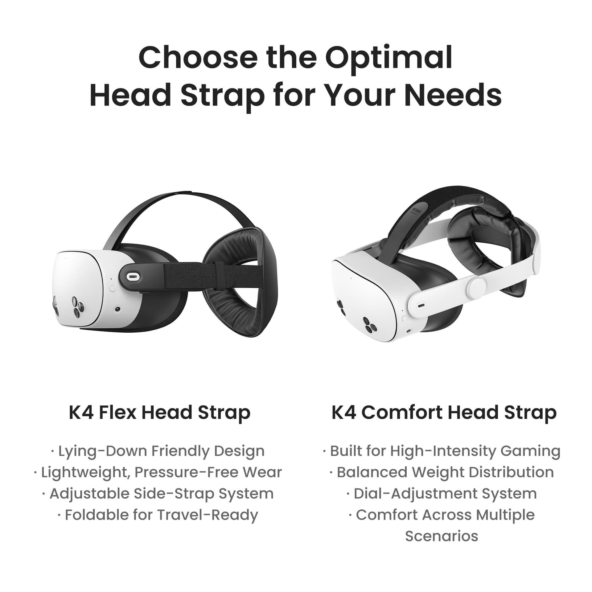 KIWI design K4 Comfort Head Strap Accessories for Meta Quest 3/Quest 3S thumbnail 7