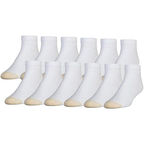 GOLDTOE Men's 656P Cotton Ankle Athletic Socks, Multipairs - Image 1