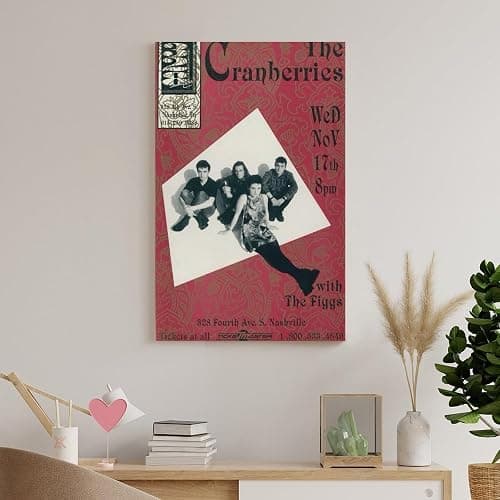 8K4FJ7Q2XZP The Cranberries Canvas Poster Bedroom Decoration Landscape Office Valentine's Birthday Unframe-style08x12inch(20x30cm) thumbnail 8