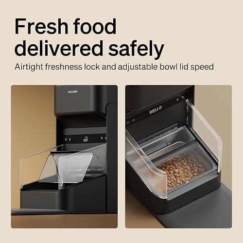 PETLIBRO RFID Cat Feeders for 2 Cats, Collar Sensor for Personalized Meals, Cats Recognition, Diet Tracking and Anti-Stealing for Multi-Pets Homes and Different Diets, Automatic Pet Feeder (Pack of 2) thumbnail 9