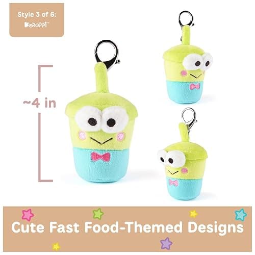 GUND Sanrio Hello Kitty and Friends Fast Food Surprise Plush Toy, Mystery Unboxing Stuffed Animal for Ages 1 and Up, Multicolor, 4” (1 of 6 Styles) thumbnail 4