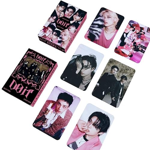 KPOPBP SKZ Album Do it Photocards Lomo Card Set Merch Cards Gift for Boys and Girls Birthdays Party Celebration Decoration thumbnail 8