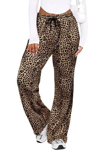 DISCIPBUSH Track Pants Women Sweatpants Soft Jogging Straight Pajama Sweats Wide Leg Sweatpants Women Lounge Pants Joggers - Image 1