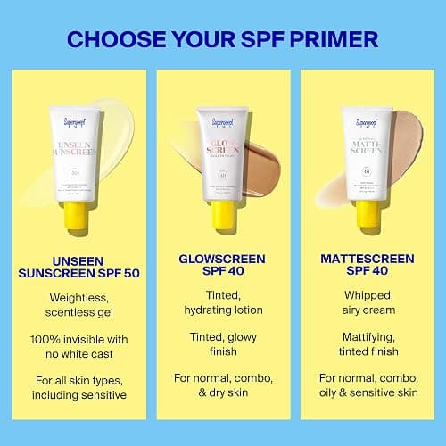 Unseen Sunscreen - SPF 50 - Clear & Invisible Face Sunscreen + Broad Spectrum + Makeup-Gripping Primer thumbnail 13