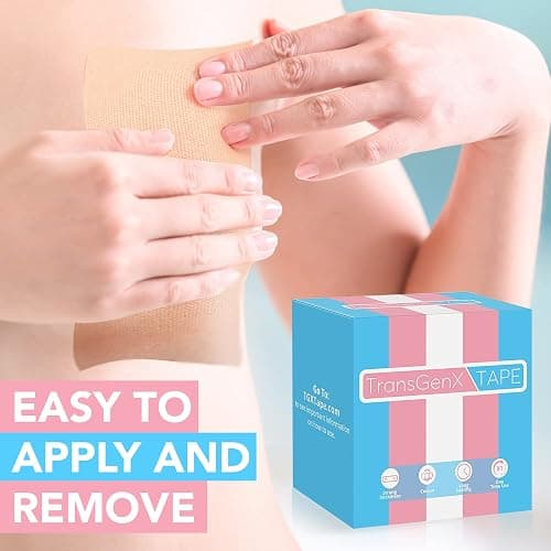 TransGenX Tape - Best Trans FTM Binder for Chest Binding While Transitioning thumbnail 2