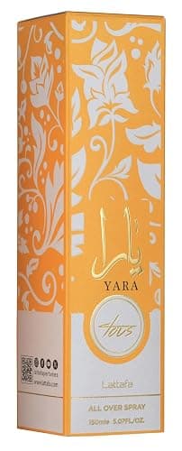 Lattafa Yara Tous – Tropical, Fruity, Floral, Vanilla – All Over Spray Long-Lasting Fragrance for Women, 5.07 Ounce / 150 ml thumbnail 3