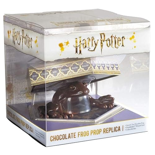 The Noble Collection Harry Potter Non Edible Chocolate Frog Prop Replica thumbnail 4