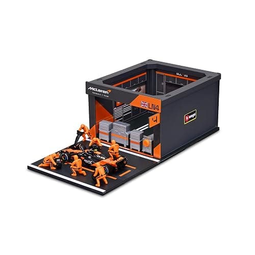 Bburago 1:43 2024 Race McLaren MCL38 Pit Pass, Norris #4 thumbnail 3