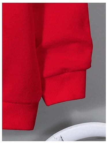 RoseSeek Women's Graphic Cheetah Letter Print Hoodie Preppy Long Sleeve Oversized Sweatshirts Hooded Pullover Tops thumbnail 4