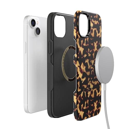 Casely iPhone 14 Case | Shell Shocked | Tortoise Print | Compatible with MagSafe | Bold Protective Design thumbnail 5