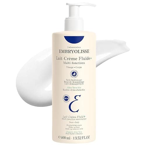 Embryolisse Lait-Crème Fluid+ Face & Body Cream, Multi-Use Lightweight Moisturizer with Shea Butter & Aloe Vera. Fast Absorbing, For All Skin Types - Image 1
