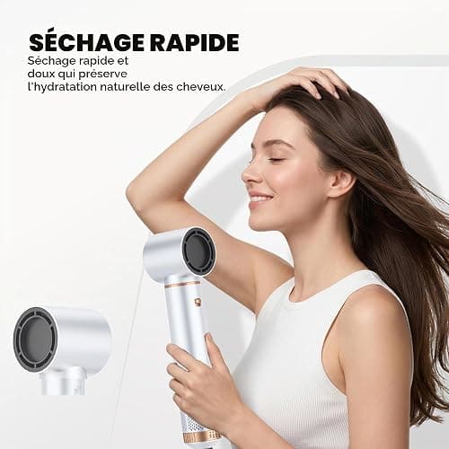 OKWRAP Airbrush 5 en 1 Air Styler 5 en 1 Air Brush Hair Styler Air Curler | Hair Styler avec Sèche Cheveux, Boucleur Automatique, Brushing Brosse Soufflante, Brosse Lissante pour Sécher, Boucler Lisser thumbnail 4