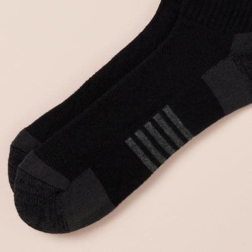 Amazon Essentials mens Athletic Ankle Socks, Breathable, Cotton Blend, Cushioned thumbnail 3