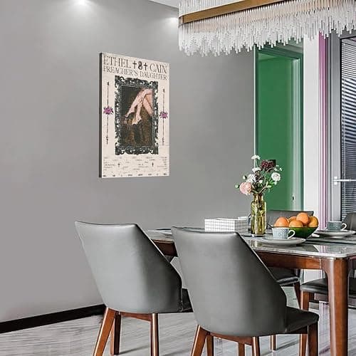 Ethel Cain Poster Preacher's Daughter Canvas Poster Bedroom Decor Office Decor Gifts Frame-style 12x18inch(30x45cm) thumbnail 4