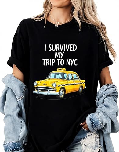 I survived my trip to NYC tee thumbnail 4