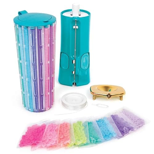 Make It Real: Swift Clicks - Heishi Bracelet Maker - 2047pc, DIY Jewelry Craft Kit, Design & Make 23 Bead Bracelets, Rotate-Click-Wear, Girls Kids 8+ thumbnail 4