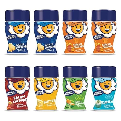 Kernel Season's Mini Savory Popcorn Seasoning Variety Pack, 0.9 Ounce (Pack of 8) - Image 1
