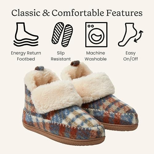 Dearfoams Women's Moritz Mountain Energy Return Technology Bootie thumbnail 4