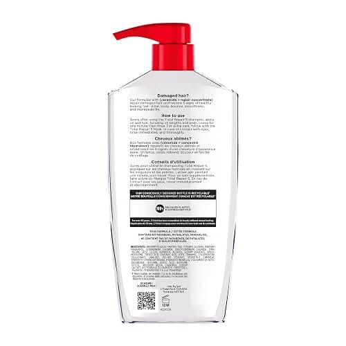 L'Oréal Paris Total Repair 5 Conditioner. With Keratin XS, To Repair Split Ends and Restore Hair Strength, For Dry and Damaged Hair, Jumbo Size, 828 ml thumbnail 2