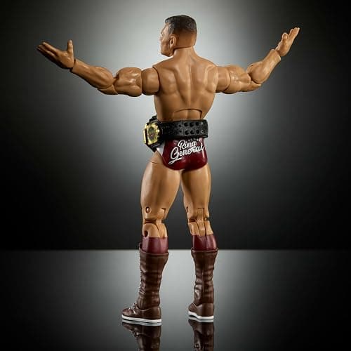 Mattel WWE Elite Action Figure & Accessories, Series #121, 6-inch Collectible Gunther with 25 Articulation Points & Swappable Hands thumbnail 4