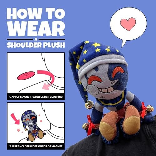 Five Nights at Freddy's Plush Moon Shoulder Rider 15 cm thumbnail 4