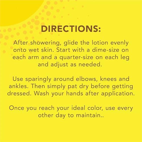 Jergens Natural Glow In Shower Lotion, Self Tanner for Medium to Deep Skin Tone, Sunless Tanning Wet Skin Lotion for Gradual, Flawless Color, 7.5 Ounce (Packaging May Vary) thumbnail 7