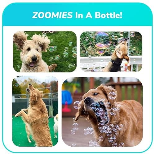 Bubble Lick Peanut Butter and Maple Bacon Flavored Bubbles 4 Pack USA Made for Dogs Groomers Daycare thumbnail 5