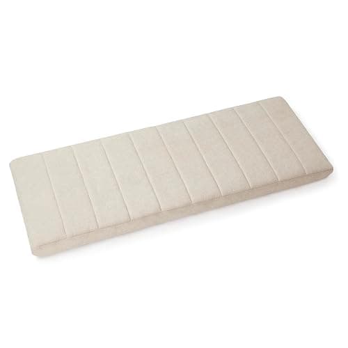 Upholstered King Headboard - Easy Assemble Channel Stitched Headboard King Size Bed - Wall Mounted Headboards with 3D Soundproof Wall Panels Peel & Stick Floating Headboards, Beige thumbnail 5