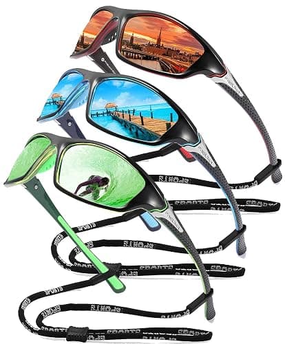 FAGUMA Sports Polarized Sunglasses For Men Cycling Driving Fishing UV400 Protection - Image 1