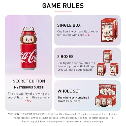 POP MART THE MONSTERS COCA-COLA SERIES-Vinyl Face Whole Set Collectible Art Toy Cute Figure Creative Gift for Christmas Birthday Party Holiday thumbnail 8