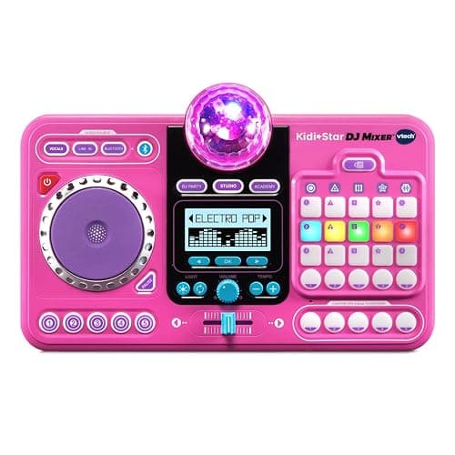 VTech Kidi Star DJ Mixer, Pink thumbnail 3