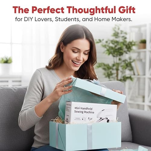 Portable Handheld Sewing Machine for Beginners – Mini Stitching Tool with 2 Speed Modes, USB & Battery Powered, Perfect for Quick Fixes, On-the-Go Repairs & DIY Fabric Projects thumbnail 7
