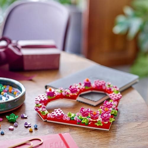 LEGO Heart Ornament Building Toy Set - Fun Arts and Crafts Idea for Girls and Boys, Ages 9+ - Display on The Wall as Home Decoration - Gifts for Kids - 40638 thumbnail 2