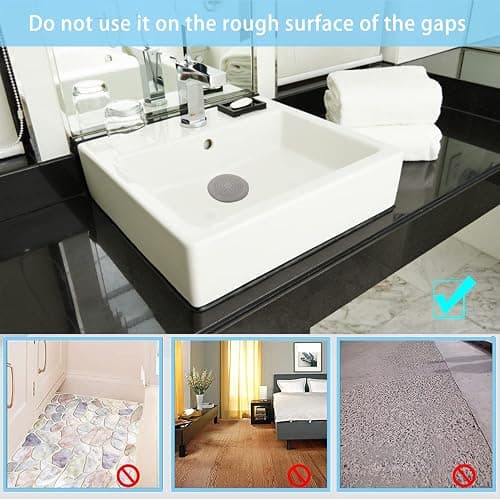 2 Pack Shower Drain Hair Catcher, Silicone Drain Cover with Suction Cup,Shower Drain Protector Drain Strainer Hair Stopper for Kitchen Bathroom Bathtub Sink(New Black 2Pack) thumbnail 5