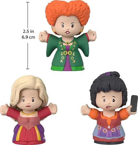 Little People Collector Disney Hocus Pocus Movie Special Edition Set for Adults & Fans, 3 Figures in a Display Package thumbnail 2