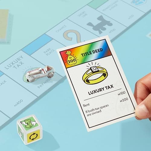 Monopoly Buy Everything Expansion | Add More Fun to Classic Monopoly Game and Play Faster | Ages 8+ | 2-6 Players | 40 Mins. | Family Board Games | Kids thumbnail 6