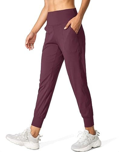 G Gradual Women's Joggers High Waisted Yoga Pants with Pockets Loose Leggings for Women Workout, Athletic, Lounge thumbnail 2