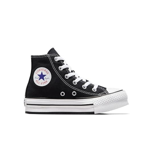 Converse Girls' Chuck Taylor All Star Eva Lift High Top - Image 1