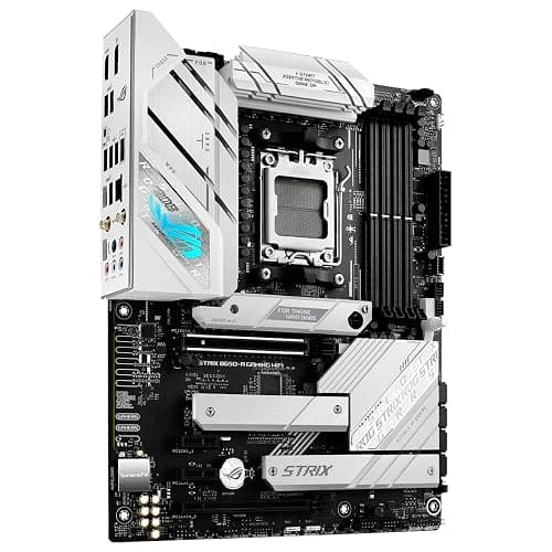 ASUS ROG Strix B650-A Gaming WiFi AMD Ryzen AM5 ATX motherboard, 12 + 2 power stages, DDR5, three M.2 slots, PCIe 4.0, 2.5G LAN, WiFi 6E, USB 3.2 Gen 2x2 Type-C port, and Aura Sync RGB - ATX - ROG STRIX B650-A GAMING WIFI thumbnail 7